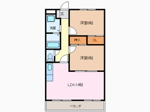 リヴェール大高の物件間取画像